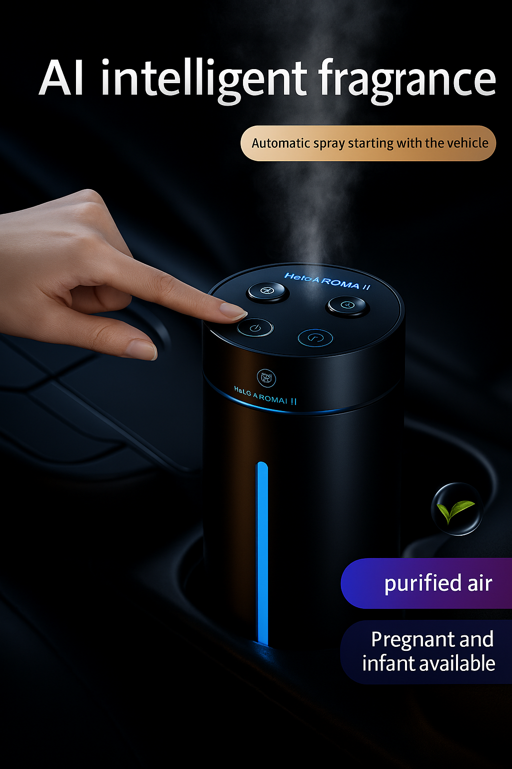 LB Brands™ Car Aroma Diffuser