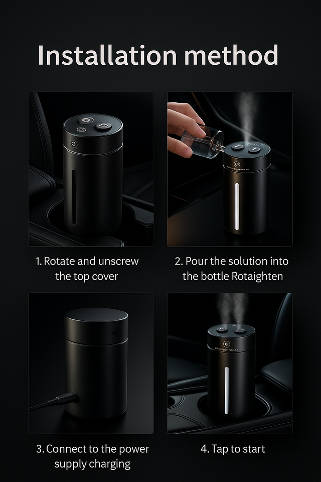 LB Brands™ Car Aroma Diffuser