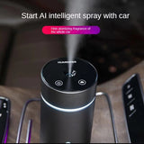 Portable Car Air Humidifier Aluminium Essential Oil Diffuser 260ml Car Aroma Diffuser For Home Office